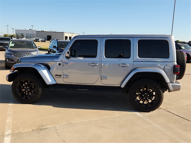 Used Car 2021 Jeep Wrangler  Unlimited Sahara High Altitude For Sale Under $35,000 In Plainview, Texas