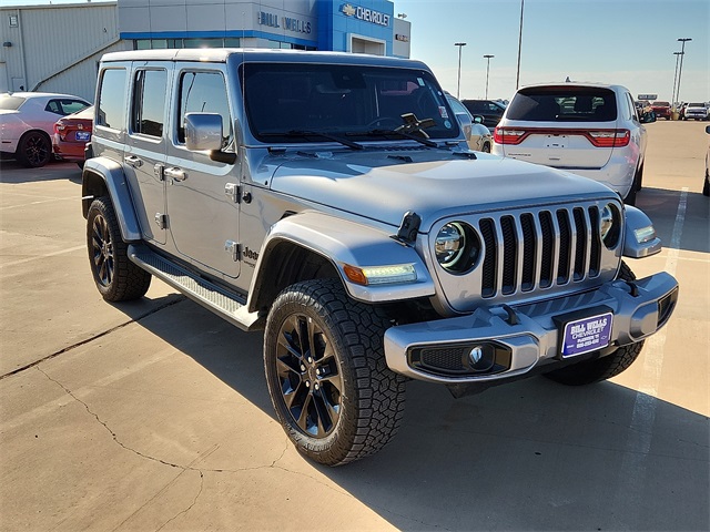 Used Car 2021 Jeep Wrangler  Unlimited Sahara High Altitude For Sale Under $35,000 In Plainview, Texas