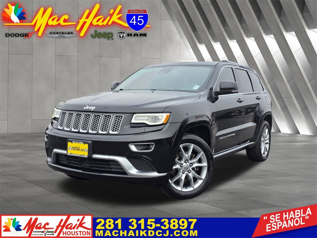 2016 Jeep Grand Cherokee Summit Black at Durrett Motor Company