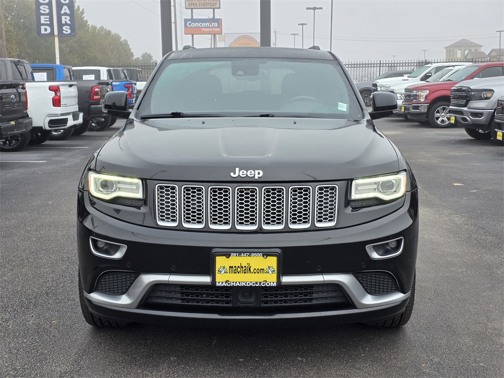 2016 Jeep Grand Cherokee Summit Black at Durrett Motor Company