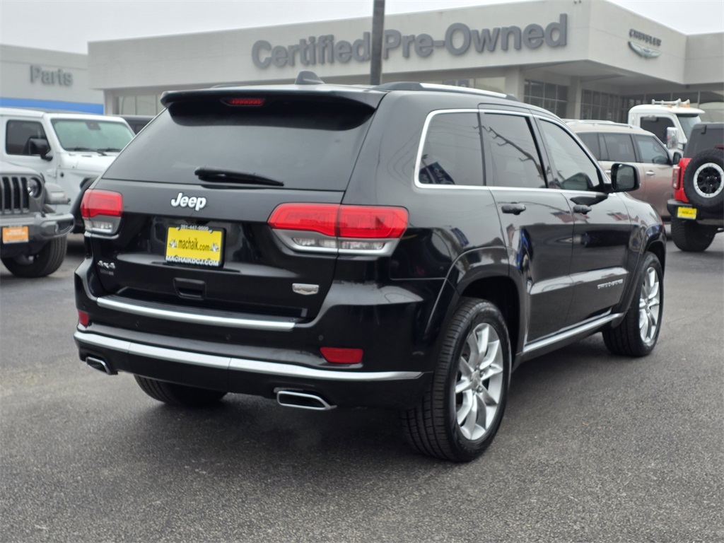 2016 Jeep Grand Cherokee Summit Black at Durrett Motor Company