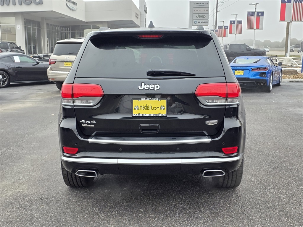 2016 Jeep Grand Cherokee Summit Black at Durrett Motor Company