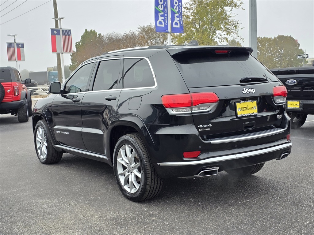 2016 Jeep Grand Cherokee Summit Black at Durrett Motor Company
