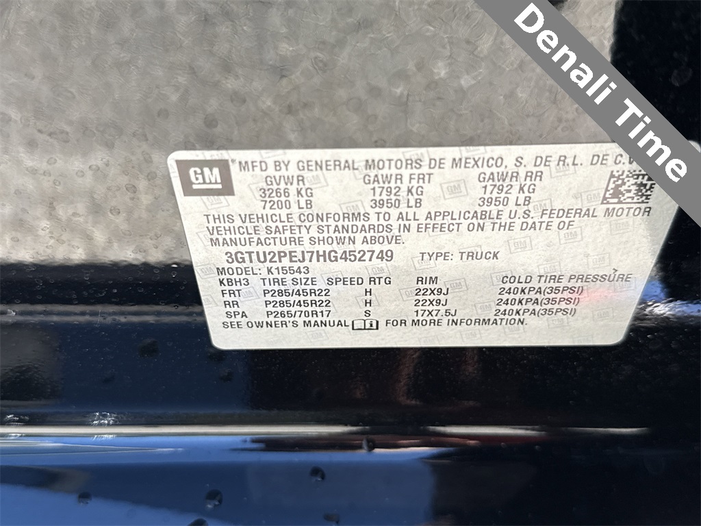 2017 GMC Sierra 1500 Denali Black at Mac Haik CDJR North Houston