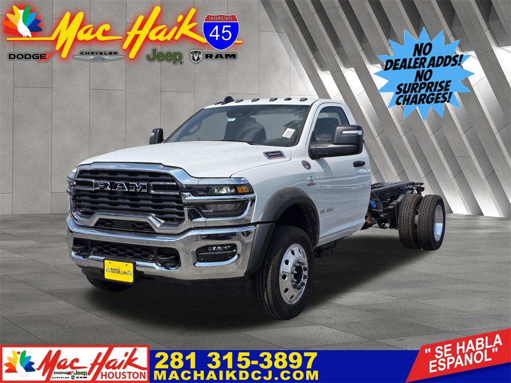 2026 Ram 5500HD Tradesman White at DeMontrond Auto Country