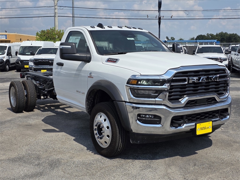 2026 Ram 5500HD Tradesman White at DeMontrond Auto Country