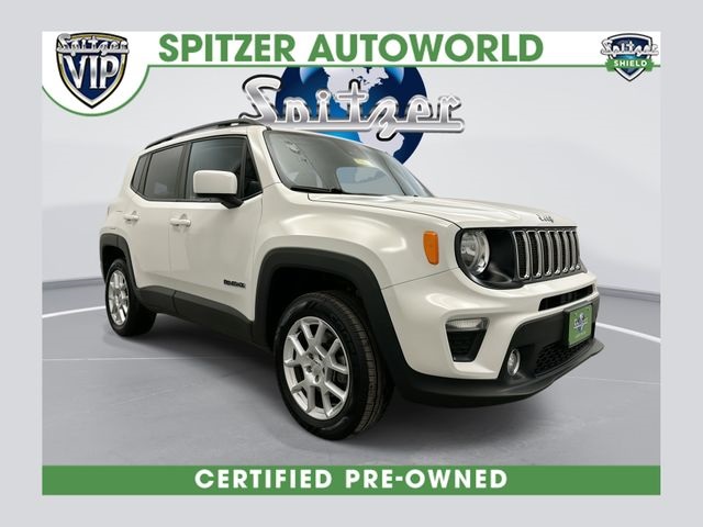 Alpine White Clearcoat 2021 Jeep Renegade Latitude 4WD SUV / Crossover Four-Wheel Drive 9-Speed Automatic