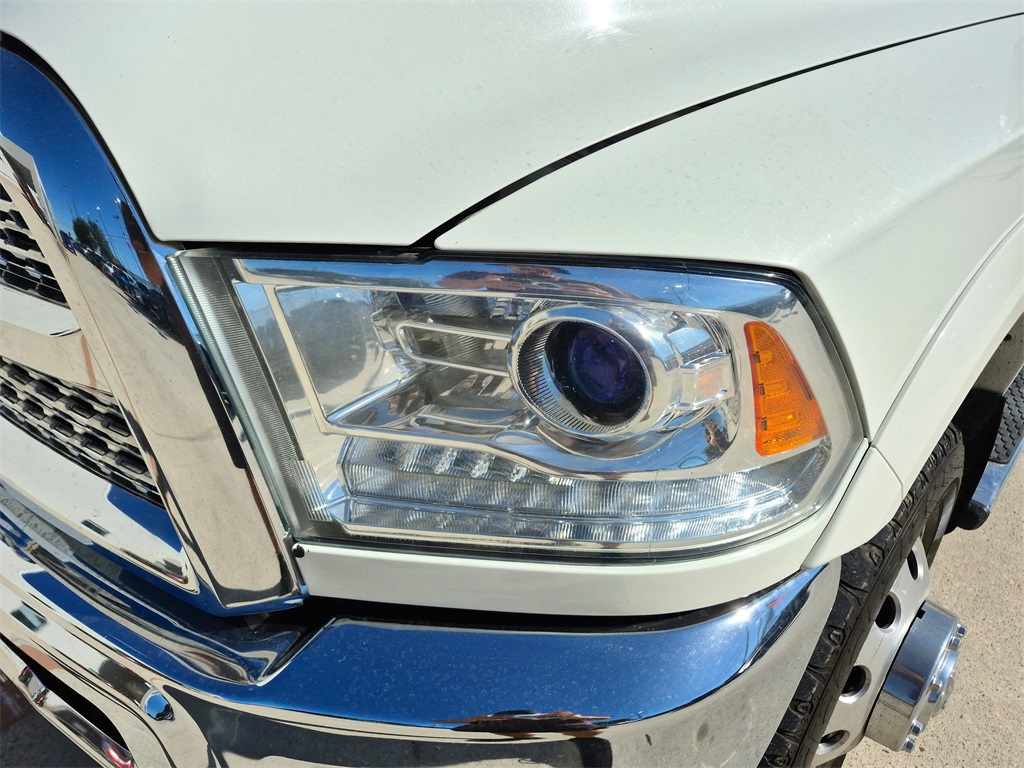 2017 Ram 3500 Laramie White at Texan Dodge Chrysler Jeep Ram