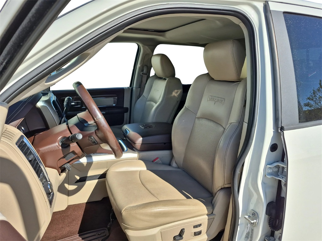 2017 Ram 3500 Laramie White at Texan Dodge Chrysler Jeep Ram