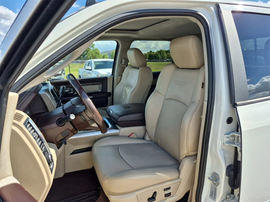 2017 Ram 3500 Laramie White at Texan Dodge Chrysler Jeep Ram