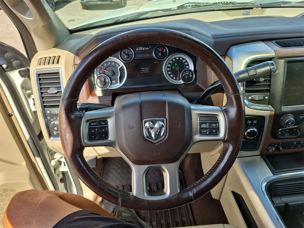 2017 Ram 3500 Laramie White at Texan Dodge Chrysler Jeep Ram