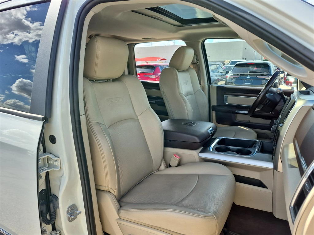 2017 Ram 3500 Laramie White at Texan Dodge Chrysler Jeep Ram