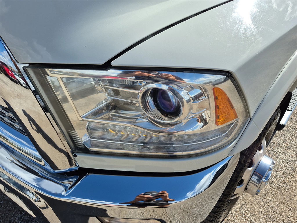 2017 Ram 3500 Laramie White at Texan Dodge Chrysler Jeep Ram