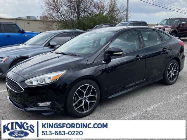 Shadow Black 2016 Ford Focus SE Sedan Front-Wheel Drive Automatic