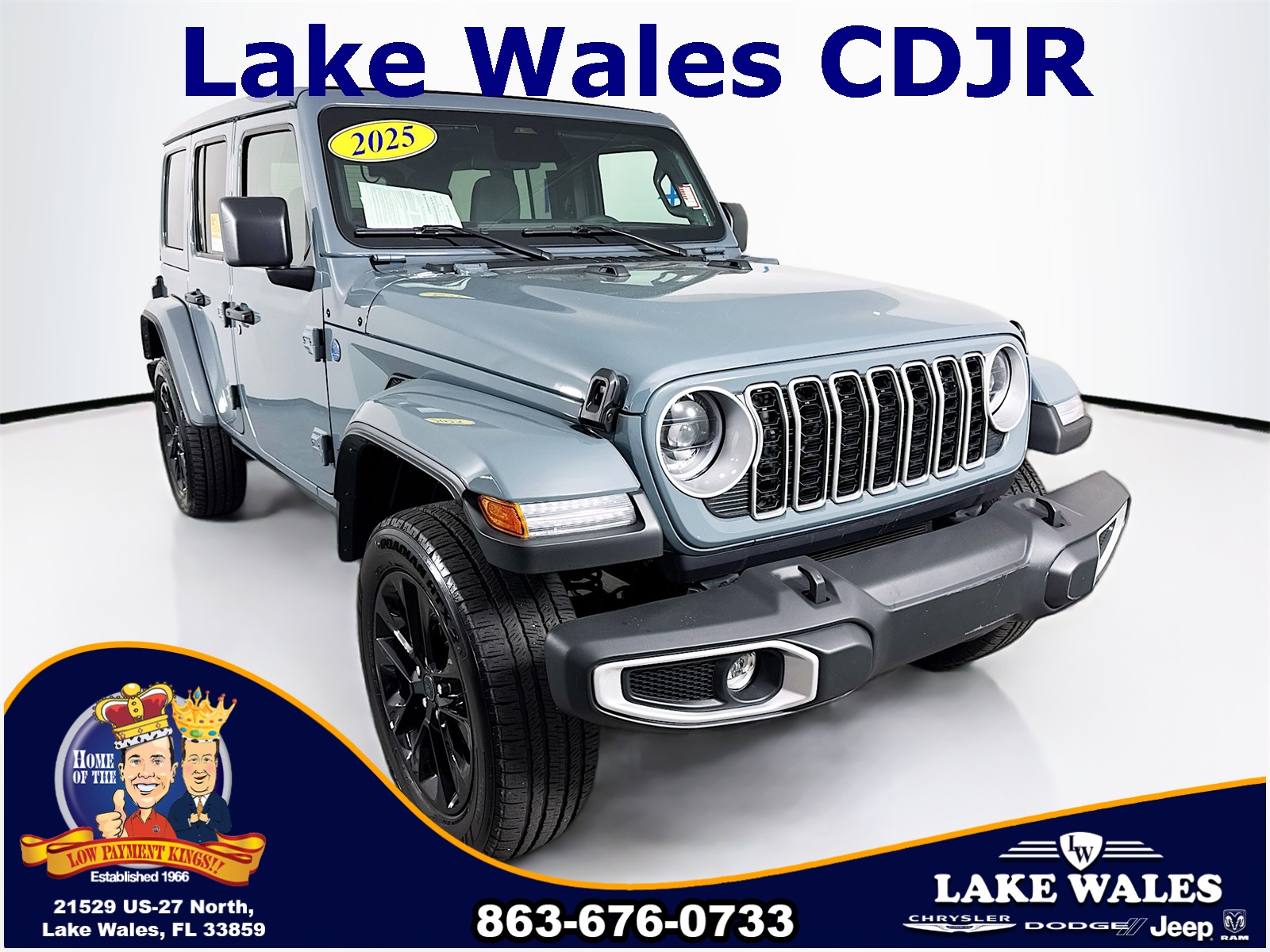 2025 Jeep Wrangler Sahara 4xe 