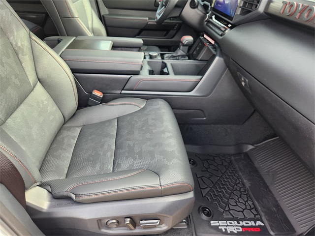 2026 Toyota Sequoia TRD Pro White at Classic Toyota Galveston