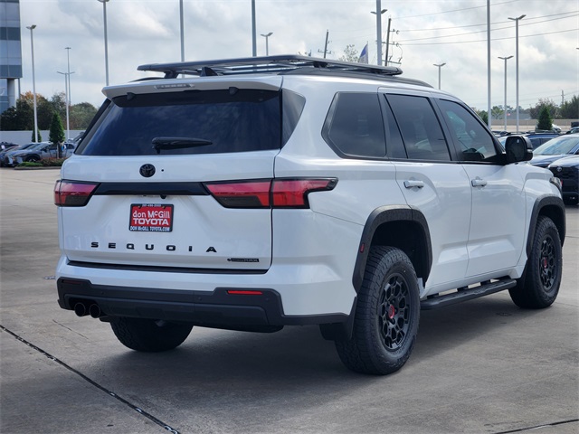 2026 Toyota Sequoia TRD Pro White at Classic Toyota Galveston