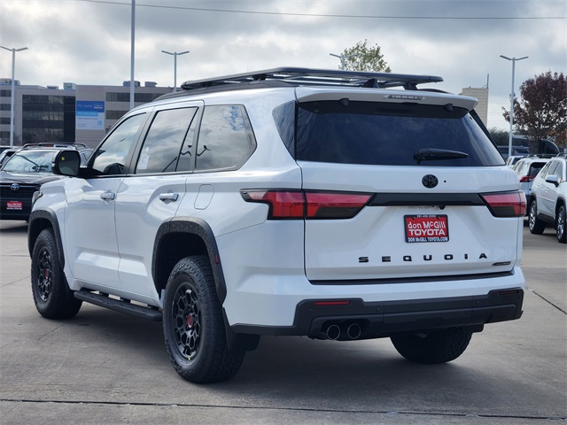 2026 Toyota Sequoia TRD Pro White at Classic Toyota Galveston
