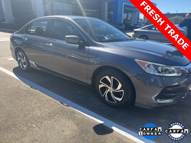 2016 Honda Accord LX Gray at Gullo Toyota