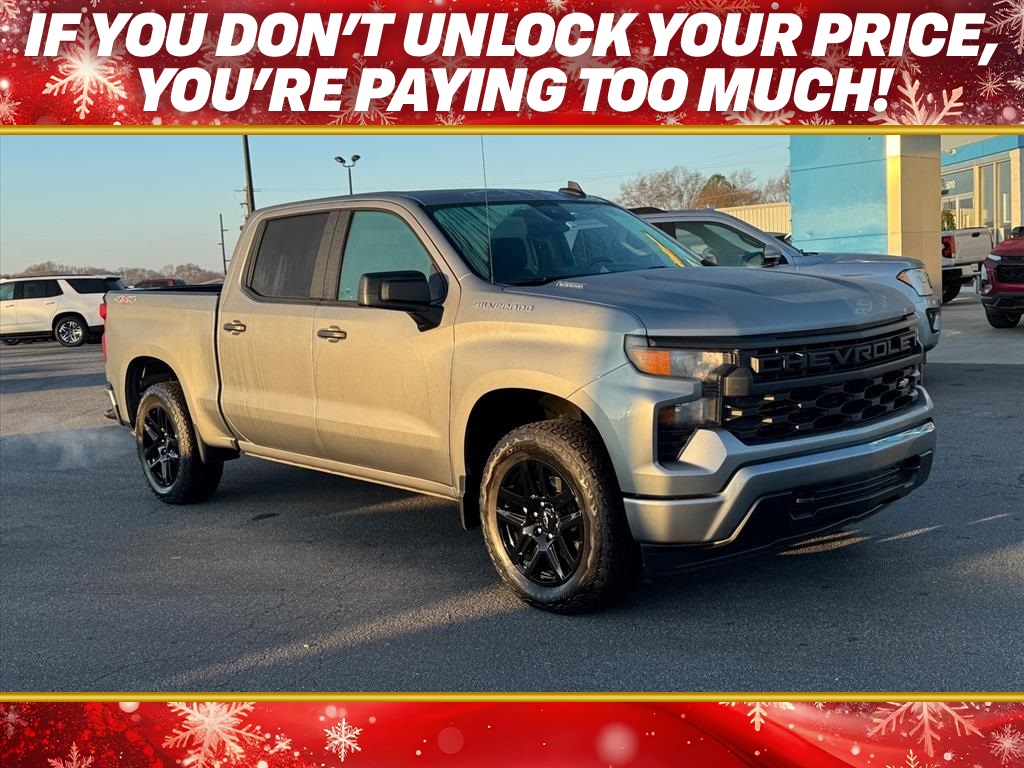 2024 Chevrolet Silverado 1500 Custom Crew Cab 4WD