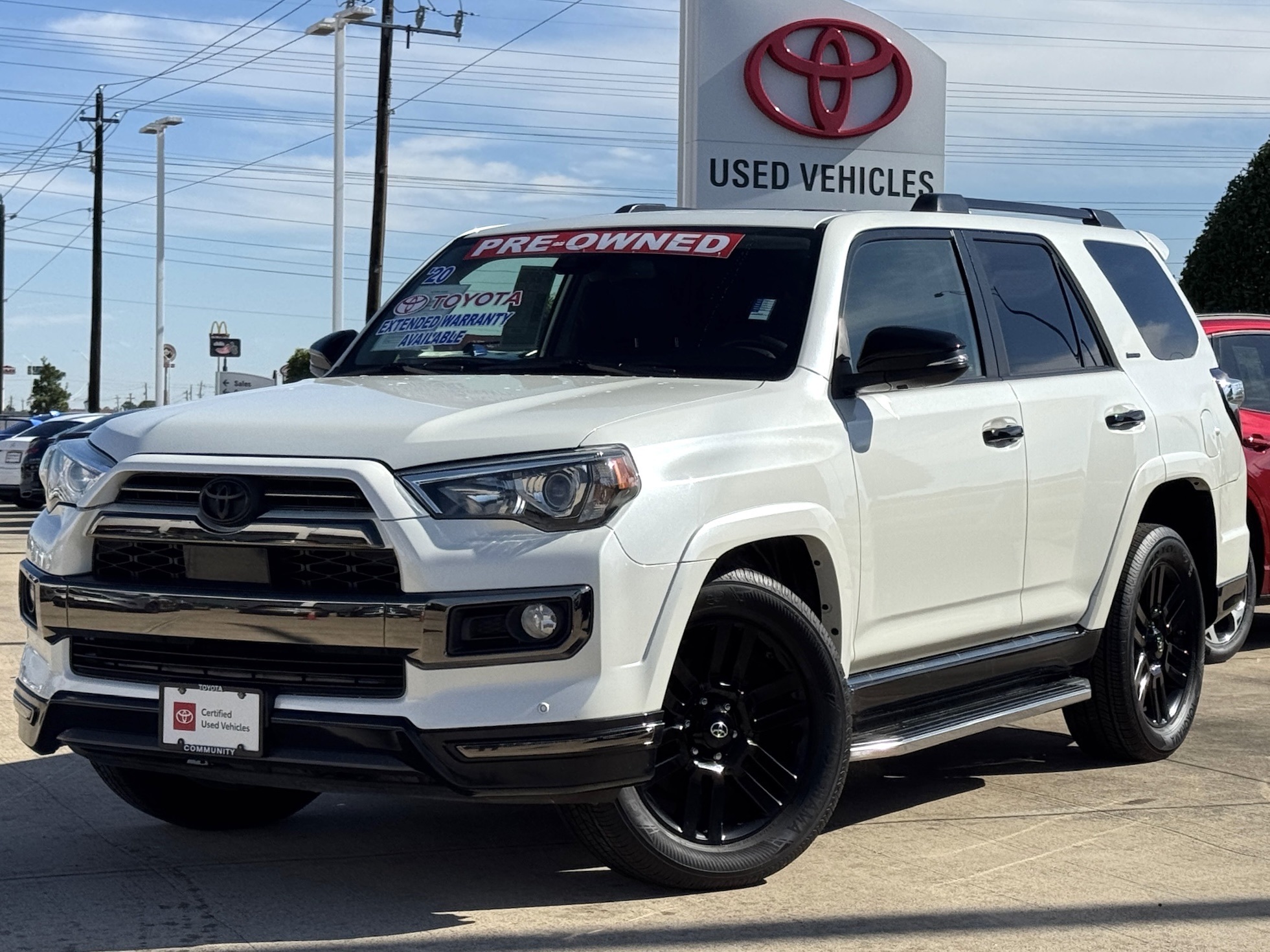 2020 Toyota 4Runner SR5 White at Emmons Autoplex
