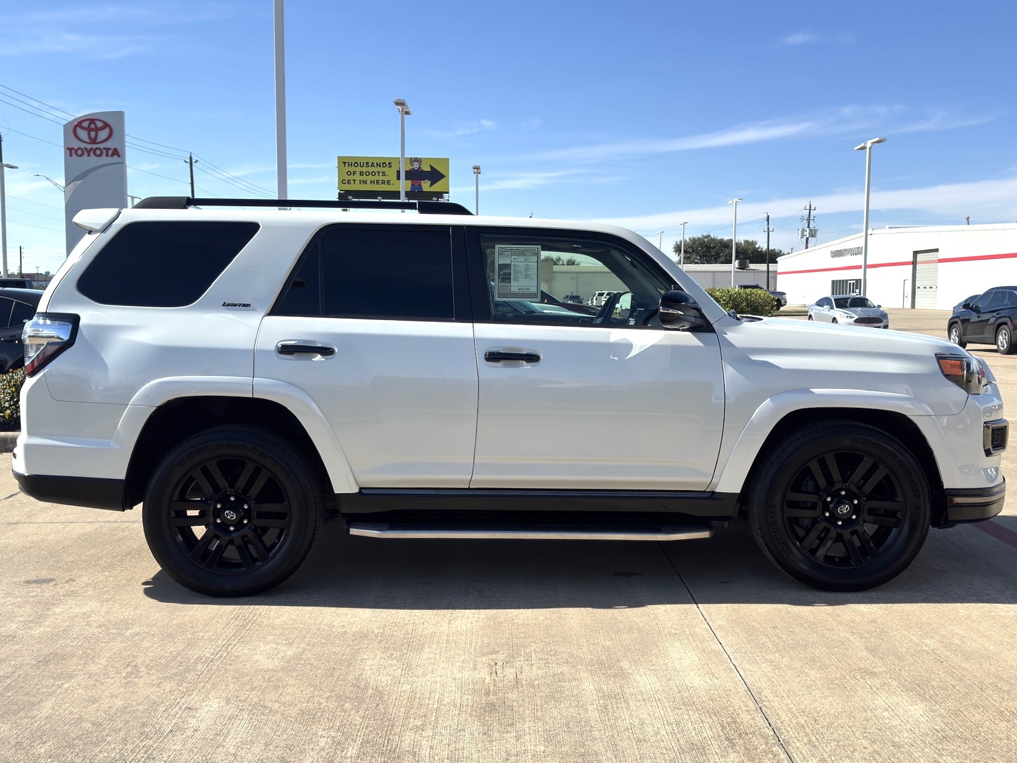 2020 Toyota 4Runner SR5 White at Emmons Autoplex