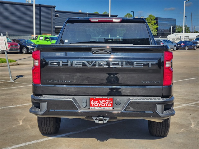 2023 Chevrolet Silverado 1500 Custom Black at Shottenkirk Kia Fort Bend