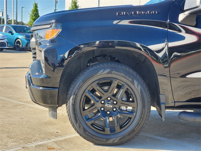 2023 Chevrolet Silverado 1500 Custom Black at Shottenkirk Kia Fort Bend