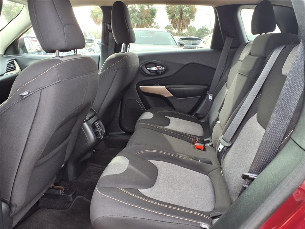 2018 Jeep Cherokee Latitude Red at AutoSavvy Houston Northwest