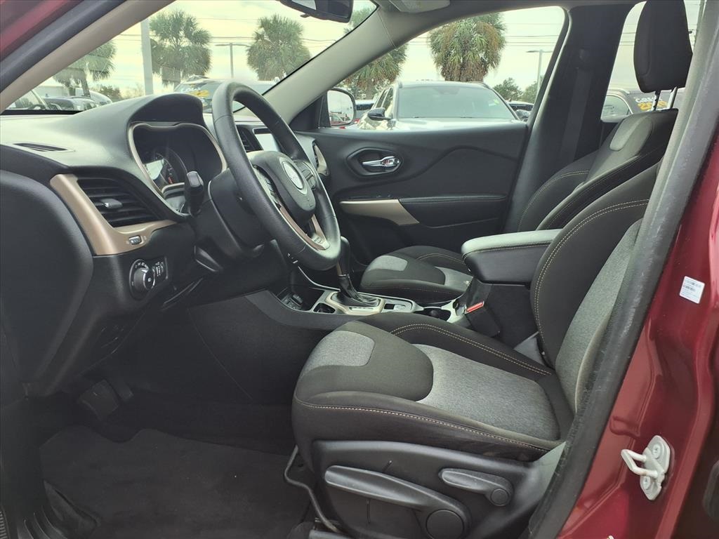 2018 Jeep Cherokee Latitude Red at AutoSavvy Houston Northwest