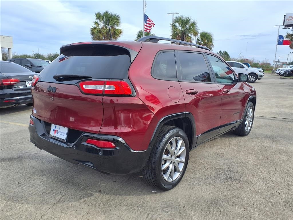 2018 Jeep Cherokee Latitude Red at AutoSavvy Houston Northwest