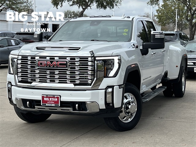2025 GMC Sierra 3500HD Denali White at Big Star Buick GMC