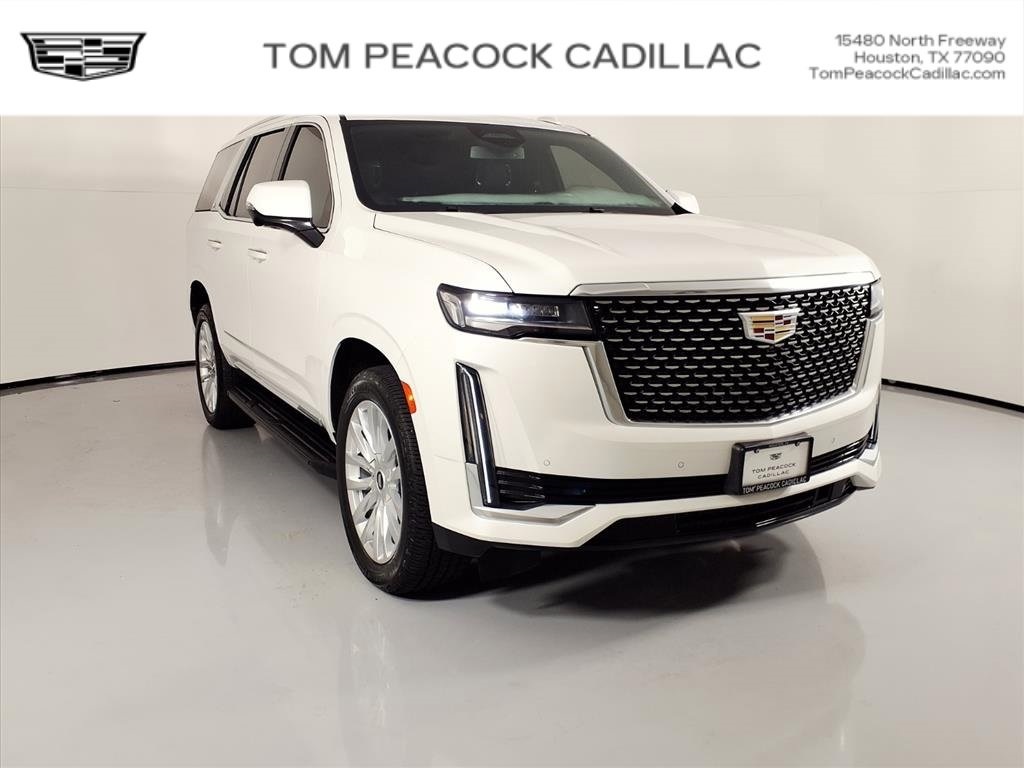 2021 Cadillac Escalade Luxury White at Tom Peacock Cadillac