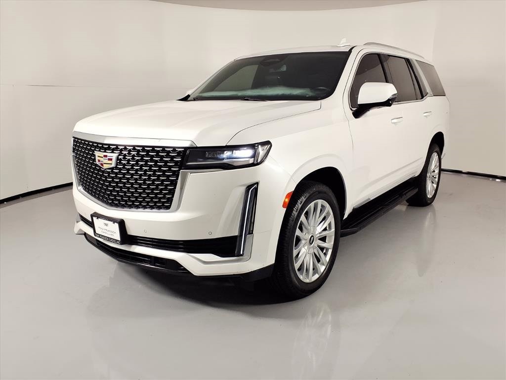 2021 Cadillac Escalade Luxury White at Tom Peacock Cadillac