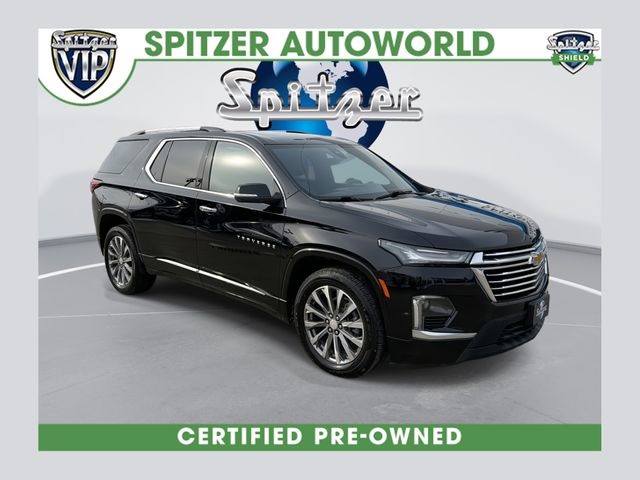 Mosaic Black Metallic 2023 Chevrolet Traverse Premier AWD SUV / Crossover Four-Wheel Drive 9-Speed Automatic