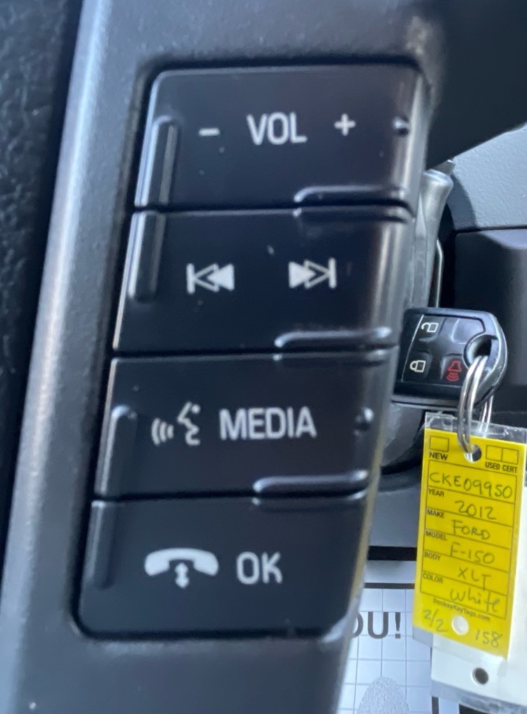 2012 Ford F-150 XLT White at DeMontrond Gulf Freeway