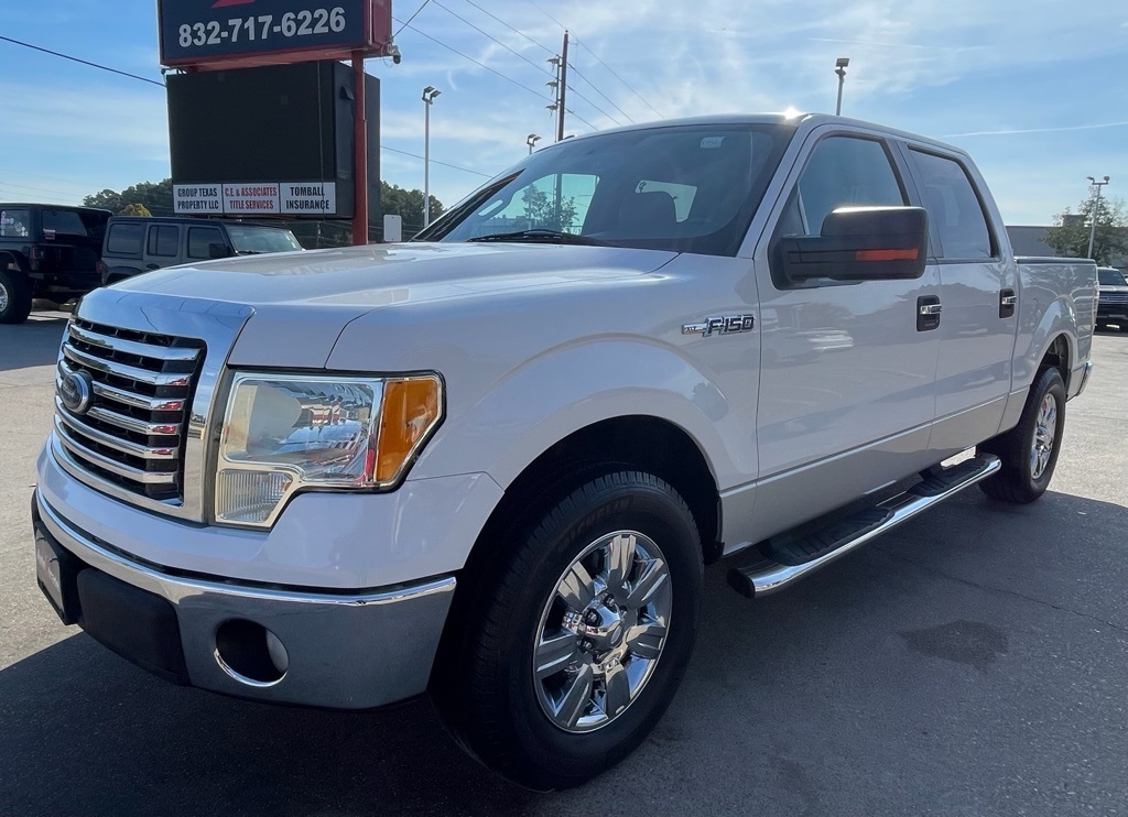 2012 Ford F-150 XLT White at DeMontrond Gulf Freeway