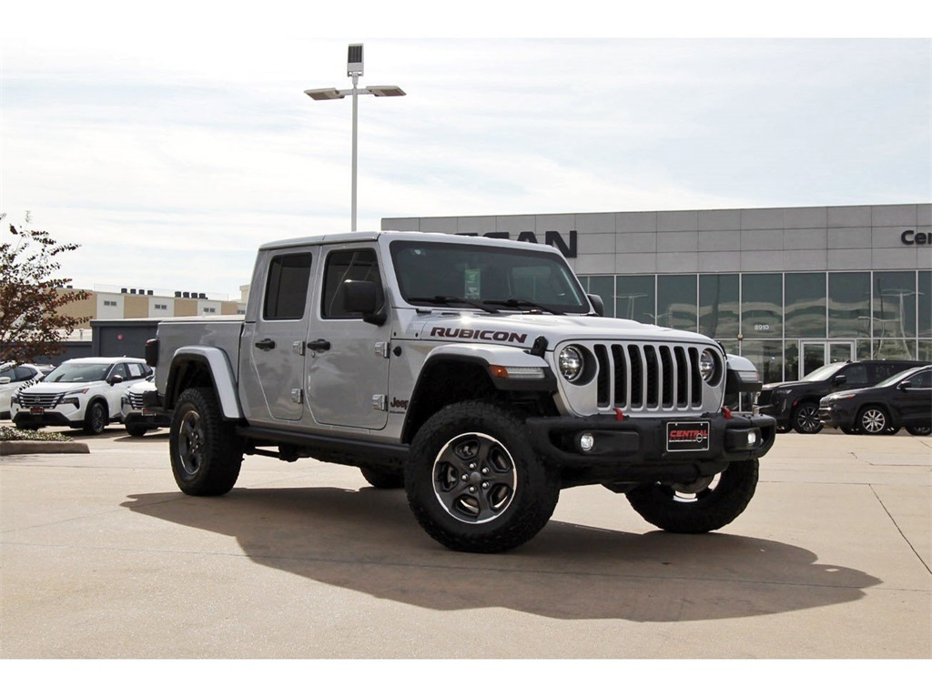 2023 Jeep Gladiator Rubicon Silver at Big Star Chrysler Jeep Dodge Ram 