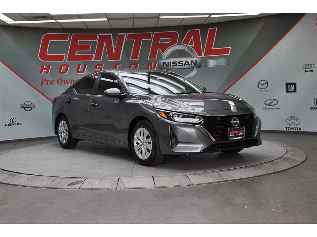 2025 Nissan Sentra S Gray at Central Houston Nissan
