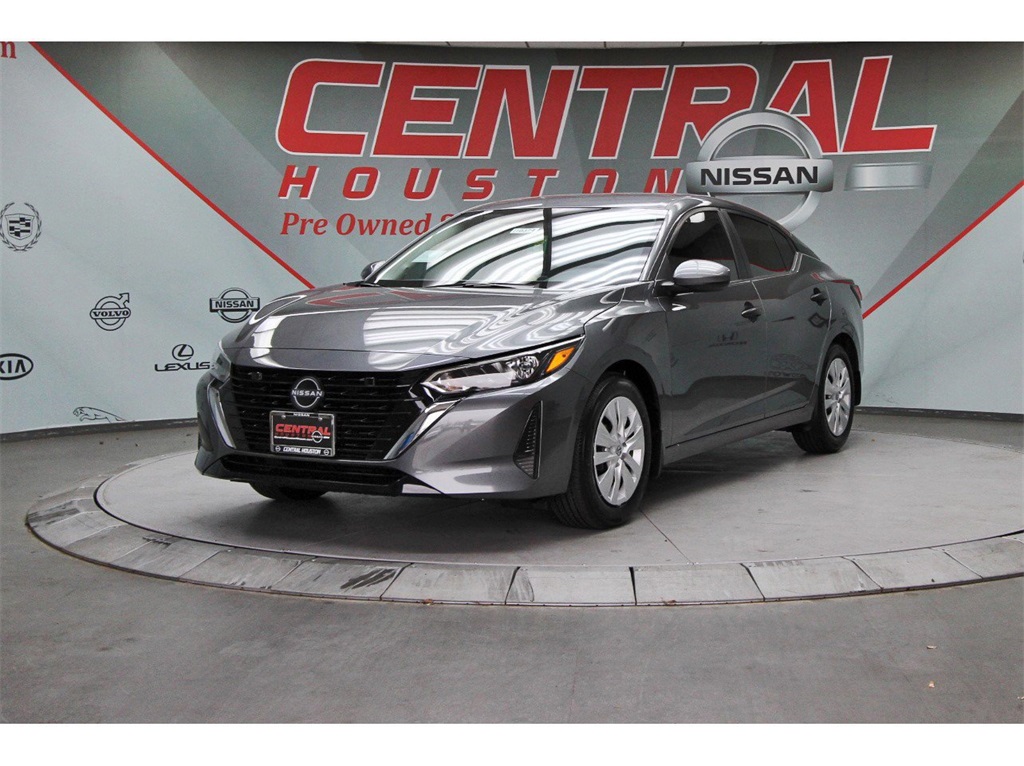 2025 Nissan Sentra S Gray at Central Houston Nissan
