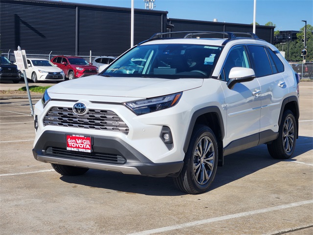 2025 Toyota RAV4 Hybrid Limited Beige at Classic Toyota Galveston