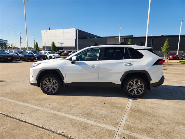 2025 Toyota RAV4 Hybrid Limited Beige at Classic Toyota Galveston