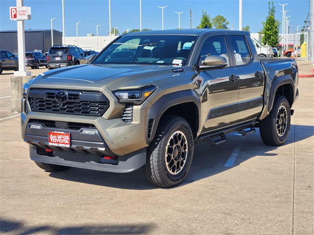 2025 Toyota Tacoma Hybrid TRD Off Road Brown at Classic Toyota Galveston