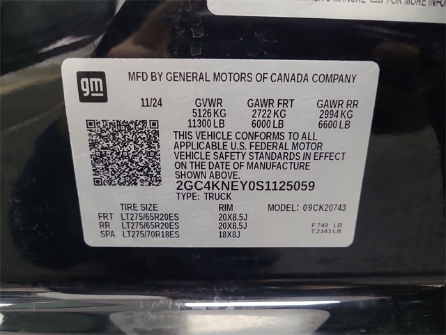 2025 – Chevrolet – Silverado 2500HD