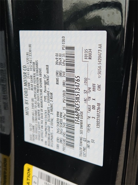 Used Car 2022 Ford Mustang  Gt Premium For Sale Under $40,000 In San Antonio, Texas