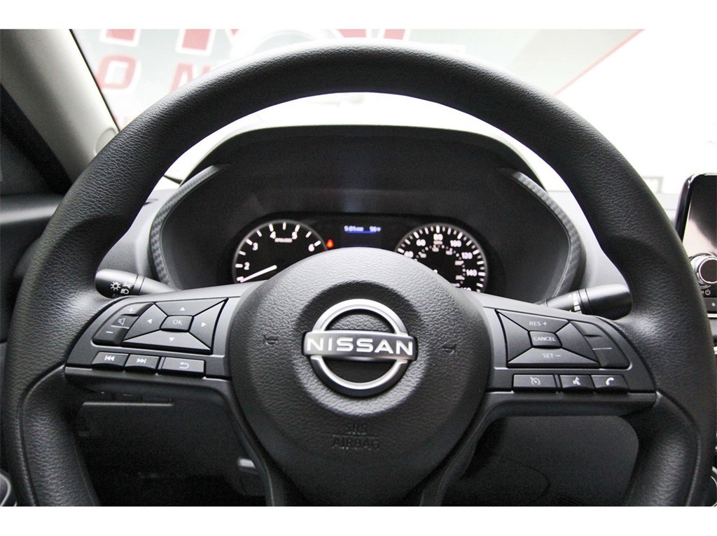 2025 Nissan Sentra S White at Central Houston Nissan