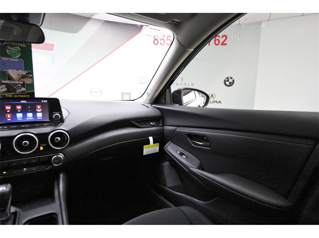 2025 Nissan Sentra S White at Central Houston Nissan