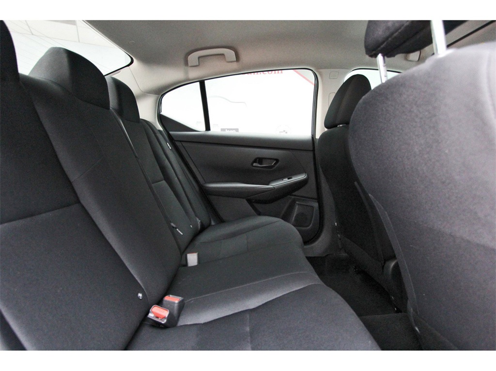 2025 Nissan Sentra S White at Central Houston Nissan