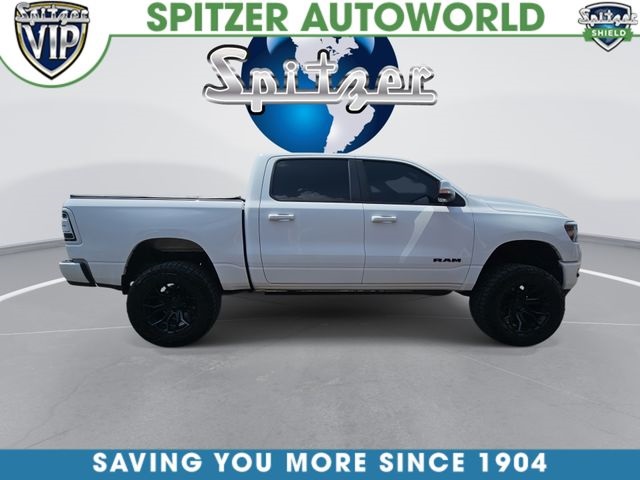Bright White Clearcoat 2020 RAM 1500 Pickup Truck Four-Wheel Drive 8-Speed Automatic