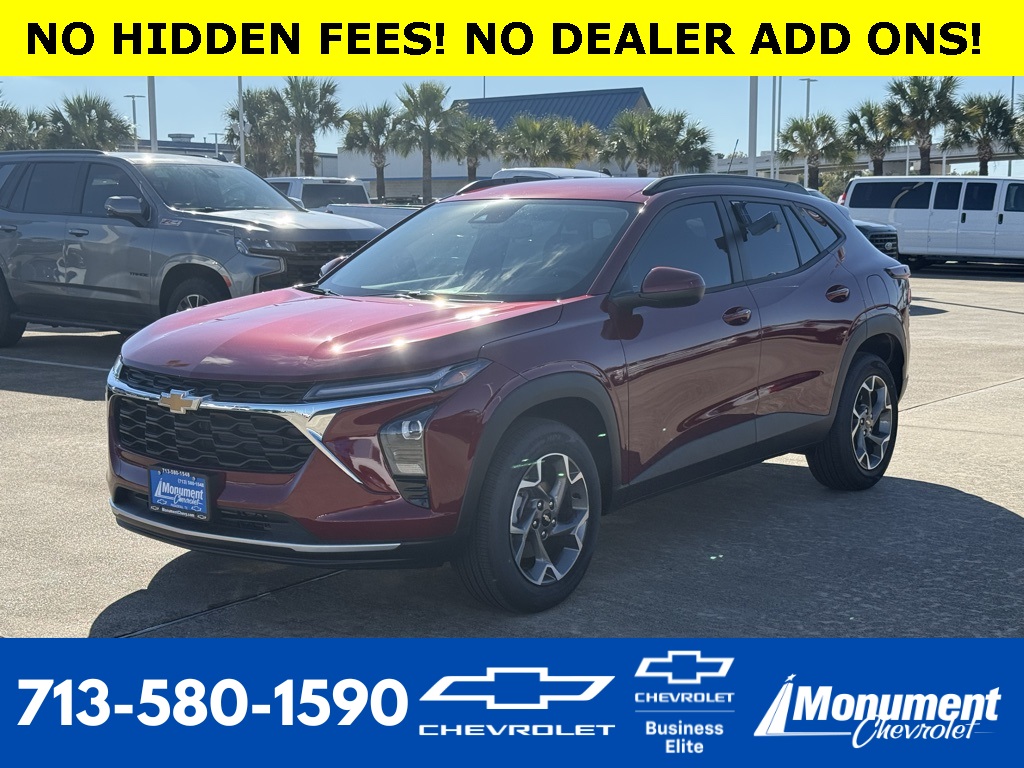 2025 Chevrolet Trax LT Red at Bayshore Chrysler Jeep Dodge Ram